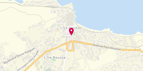 Plan de Maison de la Presse, avenue Piccioni, 20220 L'Île-Rousse