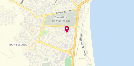 Plan de Librairie A Piuma Lesta, Centre Commercial le Polygone
Résidence Montesoro, 20600 Bastia