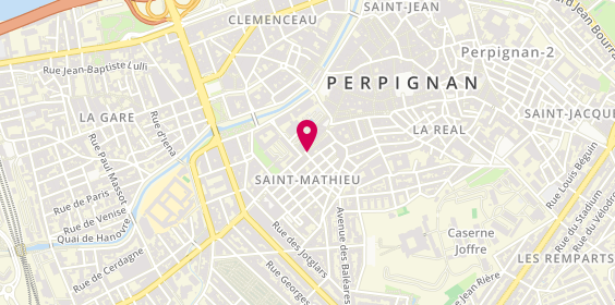 Plan de MEKHNECHE Latifa, 17 Rue Marechal Foch, 66000 Perpignan