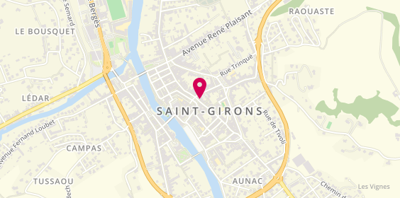 Plan de Librairie la Mousson, 10 place Pasteur, 09200 Saint-Girons