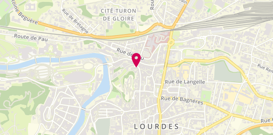 Plan de Librairie Catholique Internationale, 79 Rue du Bourg, 65100 Lourdes