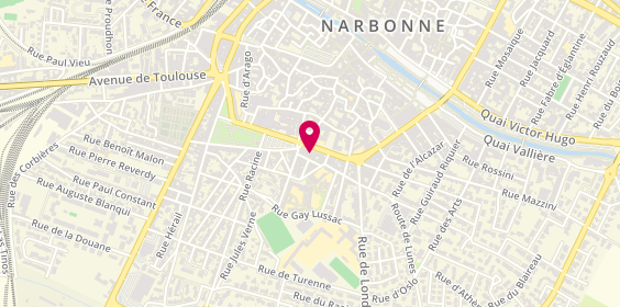 Plan de ZIDANE Mokhtar, 12 Boulevard Dr Lacroix, 11100 Narbonne