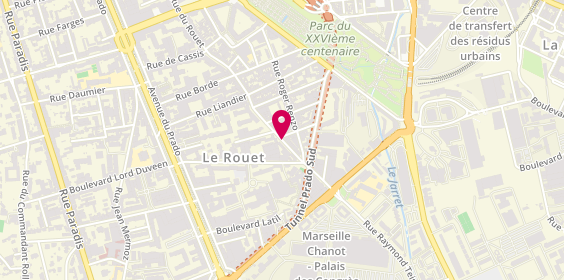 Plan de La Bible Pour Tous, 187 Rue du Rouet, 13008 Marseille