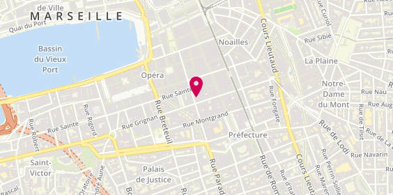 Plan de La Papéthèque, 45 Rue Paradis, 13001 Marseille