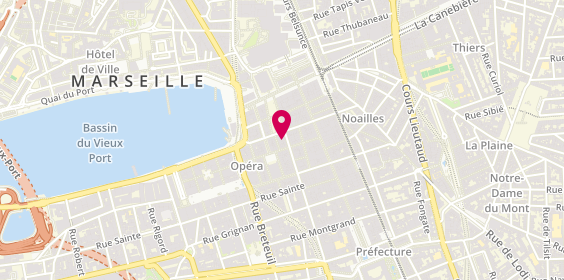 Plan de Librairie de la Bourse Frézet, 8 Rue Paradis, 13001 Marseille