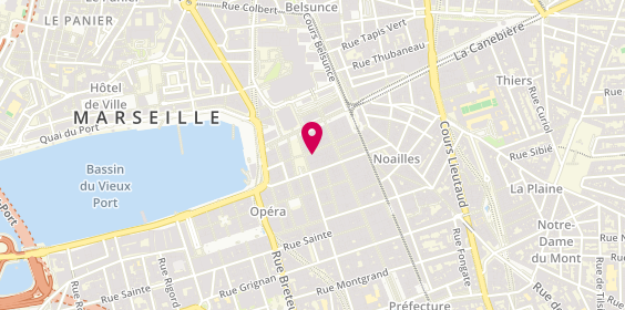 Plan de Librairie l'Odeur du Temps, 35 Rue Pavillon, 13001 Marseille
