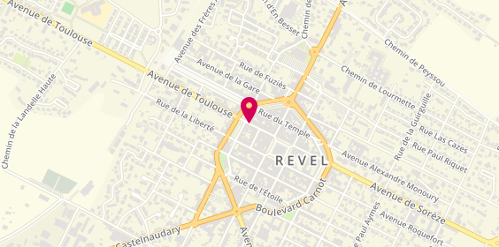Plan de Tapage Revel, 38 Rue de Vaure, 31250 Revel