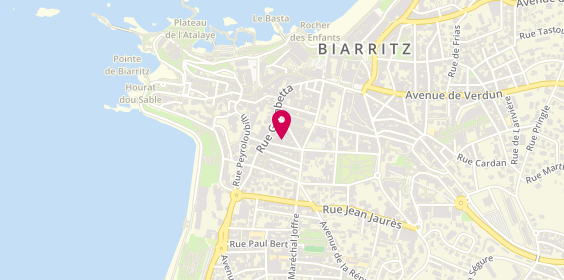 Plan de Champ Lacombe, 7 Rue Chp Lacombe, 64200 Biarritz