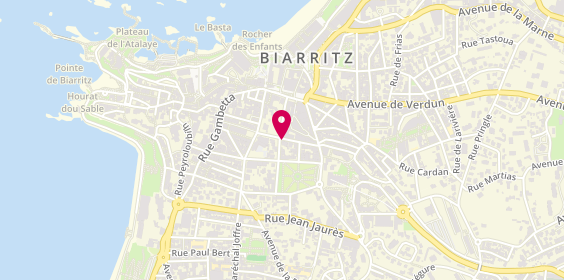 Plan de Librairie de la Poste, 1Avenue Jaulerry, 64200 Biarritz