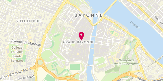 Plan de Le Banc Dessiné, 6 Rue du Pilori, 64100 Bayonne