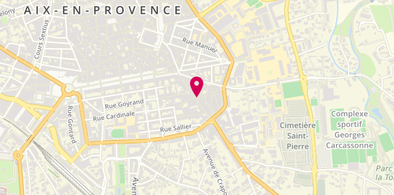 Plan de DAOUK Antoine, 37 Rue d'Italie, 13100 Aix-en-Provence