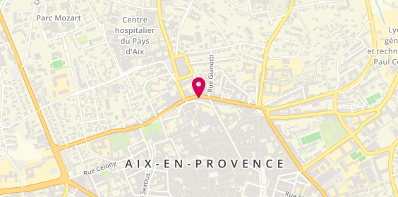 Plan de X-Center, 10 Boulevard Aristide Briand, 13100 Aix-en-Provence