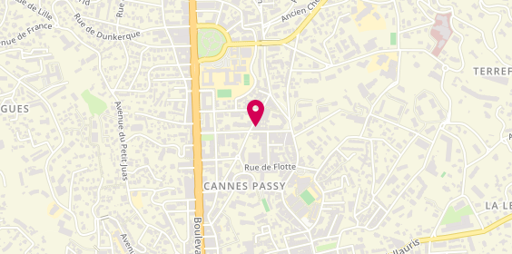 Plan de Clair Matin, 13 avenue des Anglais, 06400 Cannes