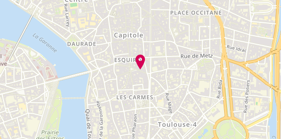 Plan de Siloë Jouanaud, 19 Rue de la Trinité, 31000 Toulouse