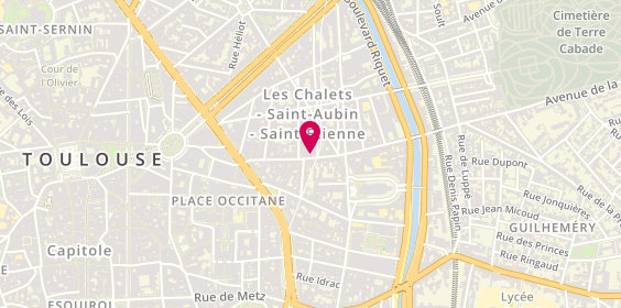 Plan de Librairie Floury Frères, 36 Rue de la Colombette, 31000 Toulouse