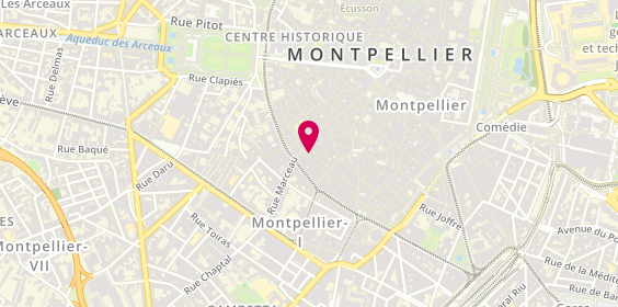 Plan de BELLOLI Francette, 7 Rue Alexandre Cabanel, 34000 Montpellier
