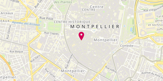 Plan de PEDEBAS Denis, 20 Rue Sainte Anne, 34000 Montpellier