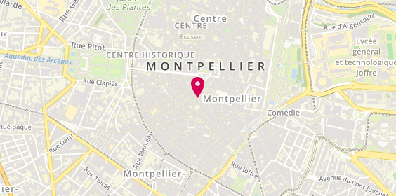 Plan de Fiers de lettres, 1 Rue du Bras de Fer, 34000 Montpellier