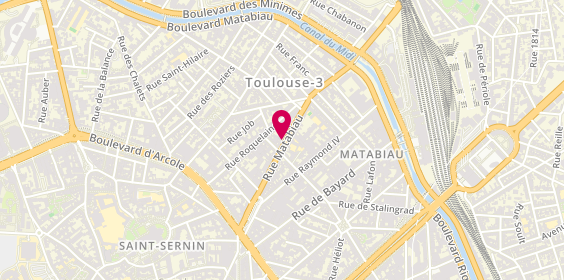 Plan de L'Heure Bleue, 31 Rue Matabiau, 31000 Toulouse