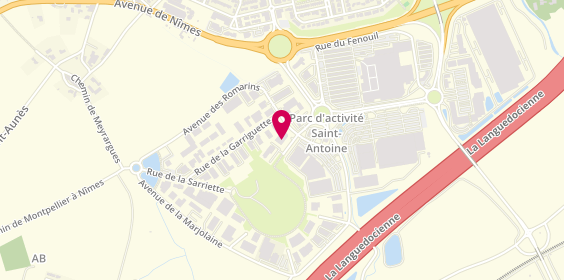 Plan de Calipage, 10 Rue du Basilic, 34130 Saint-Aunès