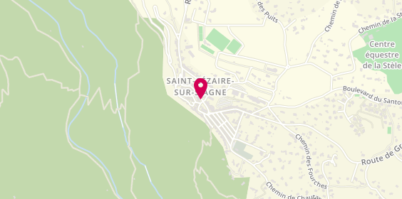 Plan de Encre Services, 5 place Général de Gaulle, 06530 Saint-Cézaire-sur-Siagne