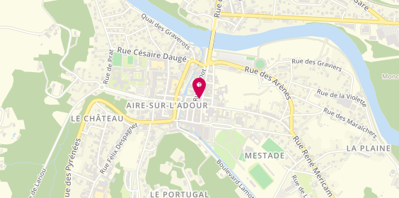 Plan de Librairie la Reverie, 21 Rue Gambetta, 40800 Aire-sur-l'Adour