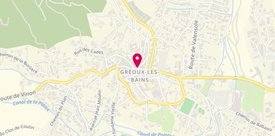 Plan de Histoire de Lire, 39 Rue Grande, 04800 Gréoux-les-Bains