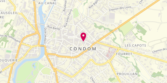 Plan de Le Chat Pitre 32, 31 Rue Gambetta, 32100 Condom