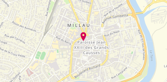 Plan de Syllabes, 14 Rue du Mandarous, 12100 Millau