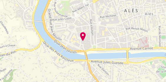 Plan de La Bouquinerie, 24 Rue de la République, 30100 Alès