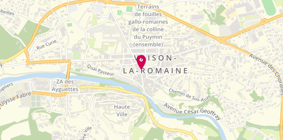 Plan de Libraiorie Montfort, 36 Bis Grand Rue, 84110 Vaison-la-Romaine