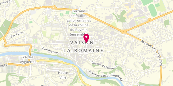 Plan de Papeterie du Ventoux, 1 avenue Victor Hugo, 84110 Vaison-la-Romaine