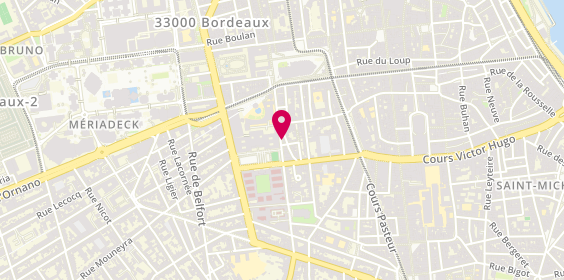 Plan de Les 400 coups, 36 Rue du Maréchal Joffre, 33000 Bordeaux