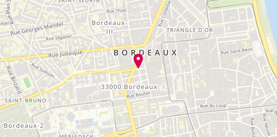 Plan de Librairie Pégase, 13 Rue Toulouse Lautrec, 33000 Bordeaux