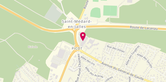 Plan de Bureau Vallée, 165 avenue du Général de Gaulle, 33160 Saint-Médard-en-Jalles