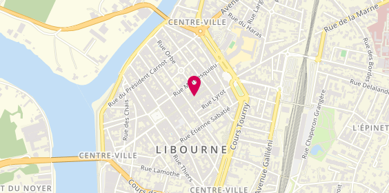 Plan de Culture Technologie Service, 37-41
37 Rue Gambetta, 33500 Libourne