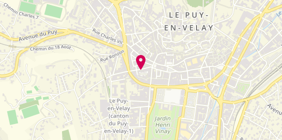 Plan de L'Arbre à Livres, 27 Rue Saint-Jacques, 43000 Le Puy-en-Velay