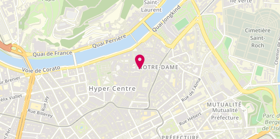 Plan de Librairie Notre Dame, 2 Rue Lafayette, 38000 Grenoble