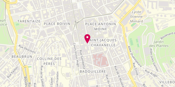 Plan de Au Bouquiniste, 34 Rue Michelet, 42000 Saint-Étienne