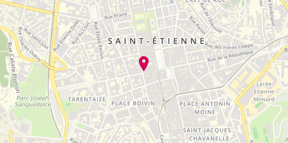 Plan de Agora Presse et Caetera, 6 Rue Michel Rondet, 42000 Saint-Étienne