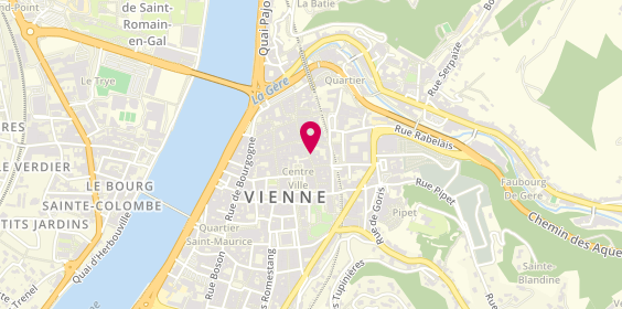 Plan de Les Bulles de Vienne, 79 Rue Marchande, 38200 Vienne