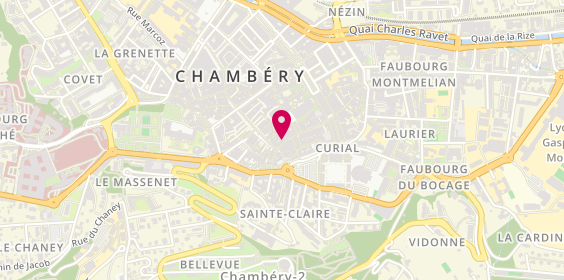 Plan de La Piste Verte, 172 Rue Croix d'Or, 73000 Chambéry