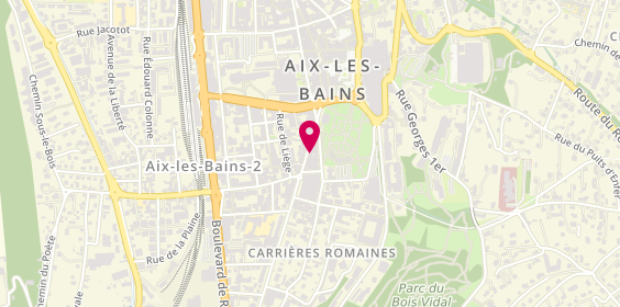 Plan de Librairie des Danaïdes, 9 Rue de Chambéry, 73100 Aix-les-Bains