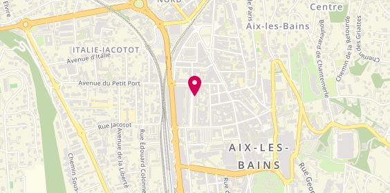 Plan de La Bouquinerie, 7 avenue de Verdun, 73100 Aix-les-Bains
