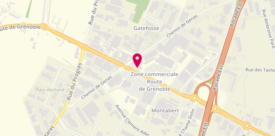 Plan de Body House, 208 Route de Grenoble, 69800 Saint-Priest