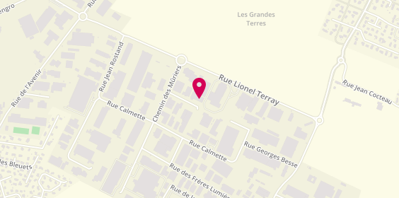Plan de Brun-Passot Saci Edimco Fournitures de B, 5 Bis Rue Louis Lachenal, 69740 Genas