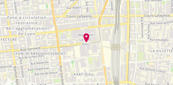 Plan de Passage du Désir, Centre Commercial Part Dieu
17 Rue Dr Bouchut, 69003 Lyon