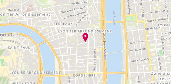 Plan de L'Atelier, 13 Rue de l'Arbre Sec, 69001 Lyon