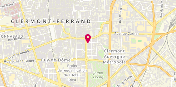 Plan de Eroshop sex shop Clermont Ferrand, 23 Rue Ballainvilliers, 63000 Clermont-Ferrand