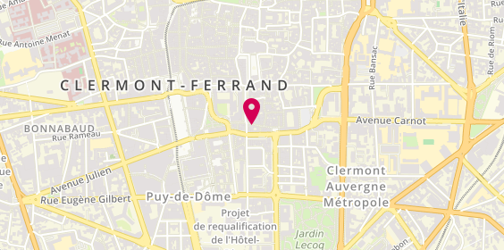 Plan de Esprit Bd, 29 Rue Saint-Esprit, 63000 Clermont-Ferrand